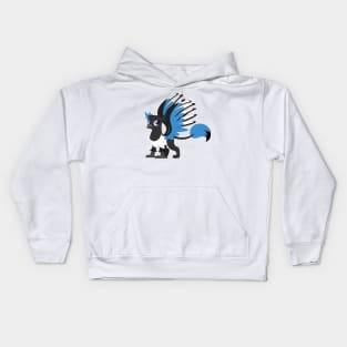 Garrett the Magpie Griffon Kids Hoodie